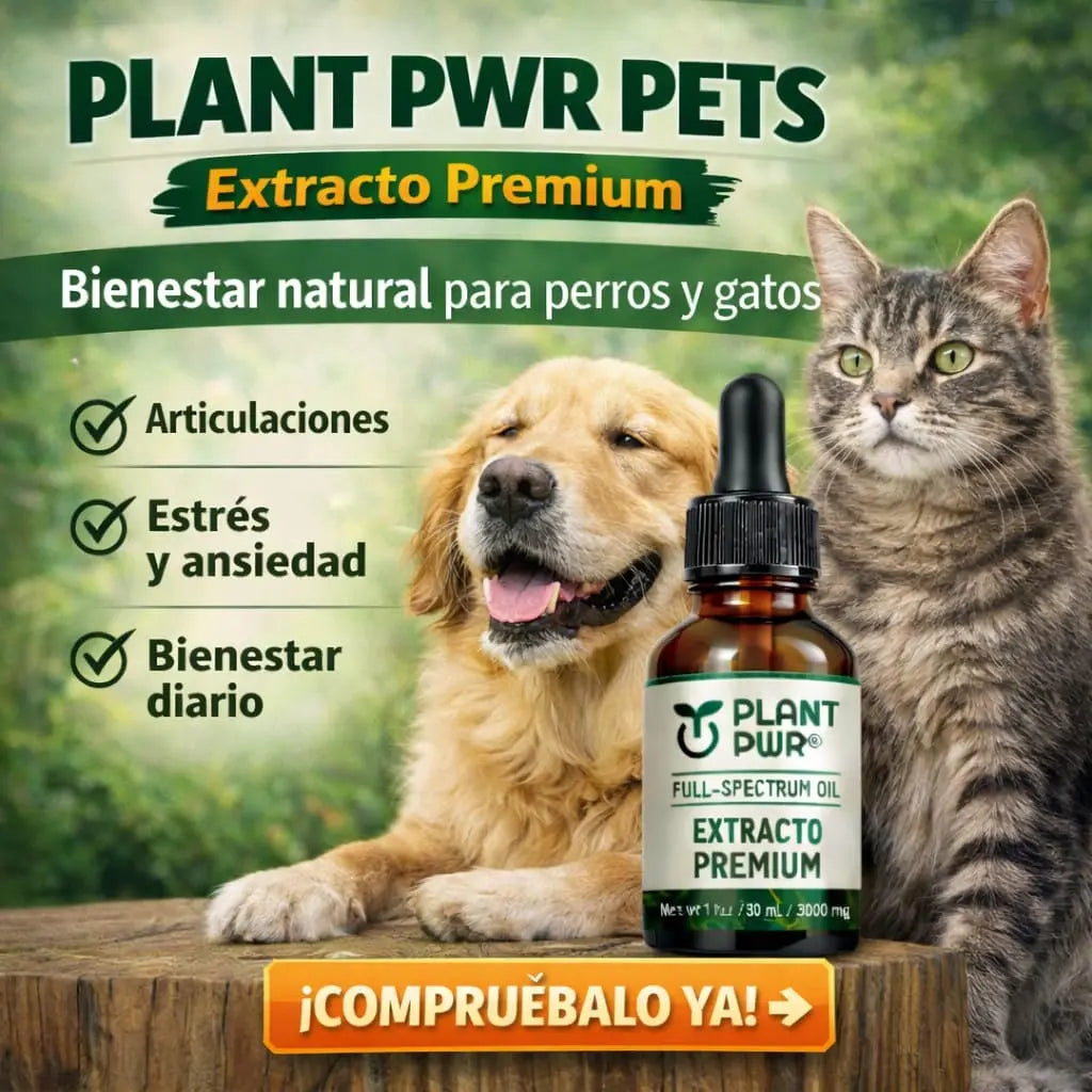 PLANT PWR® GOTAS PREMIUM PARA MASCOTAS