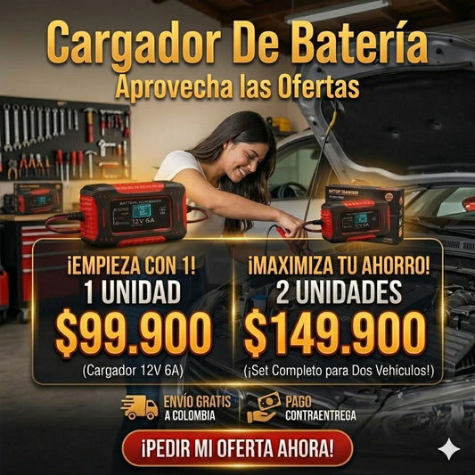 Cargador De Bateria Para Vehiculos