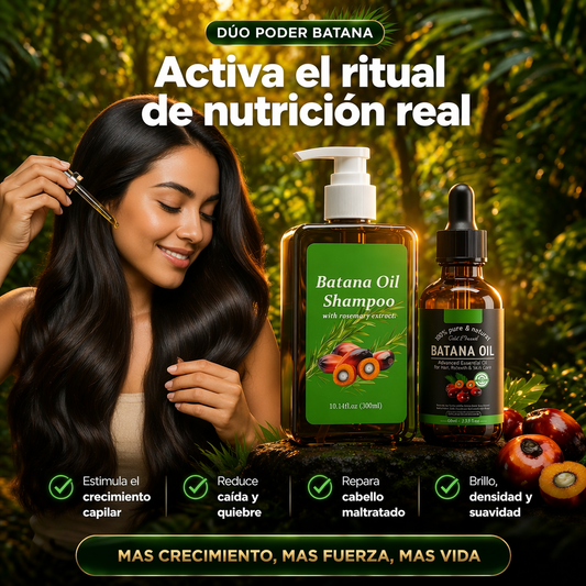 Duo Impacto Capilar Shampoo y Aceite de Batana