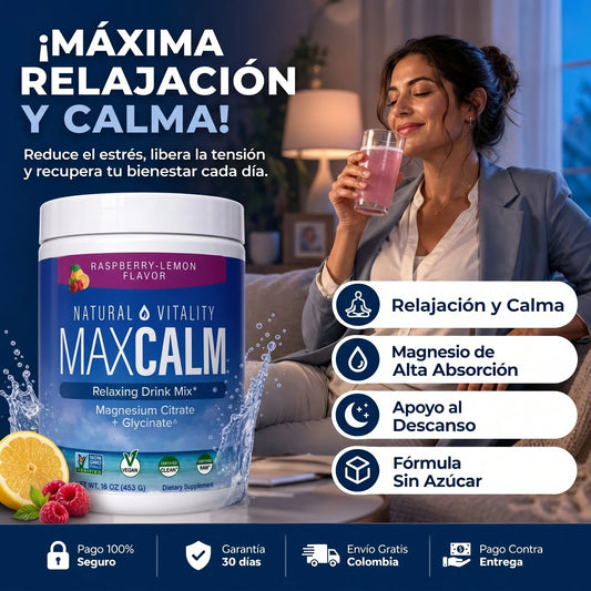 MAX CALM – El Secreto Anti-Estrés