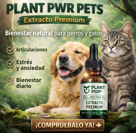 PLANT PWR® GOTAS PREMIUM PARA MASCOTAS